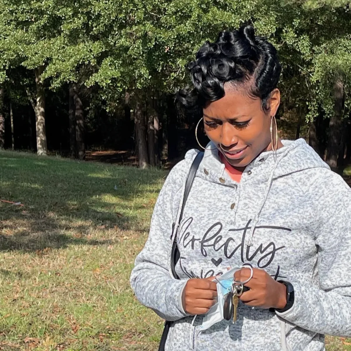 Classic short haircut with subtle layers