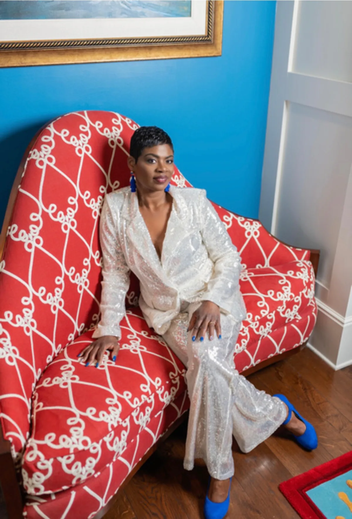 Angela Oliver luxury pixie cut specialist at Lavish Me Studios in Marietta Georgia