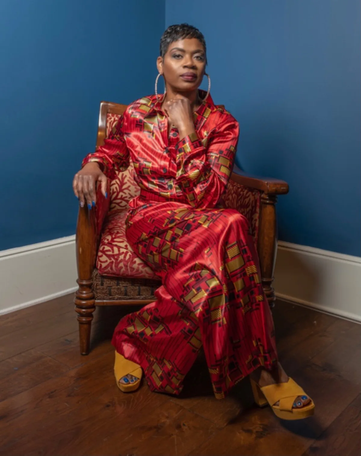 Precision short hairstyle by Marietta GA stylist at Lavish Me Studios